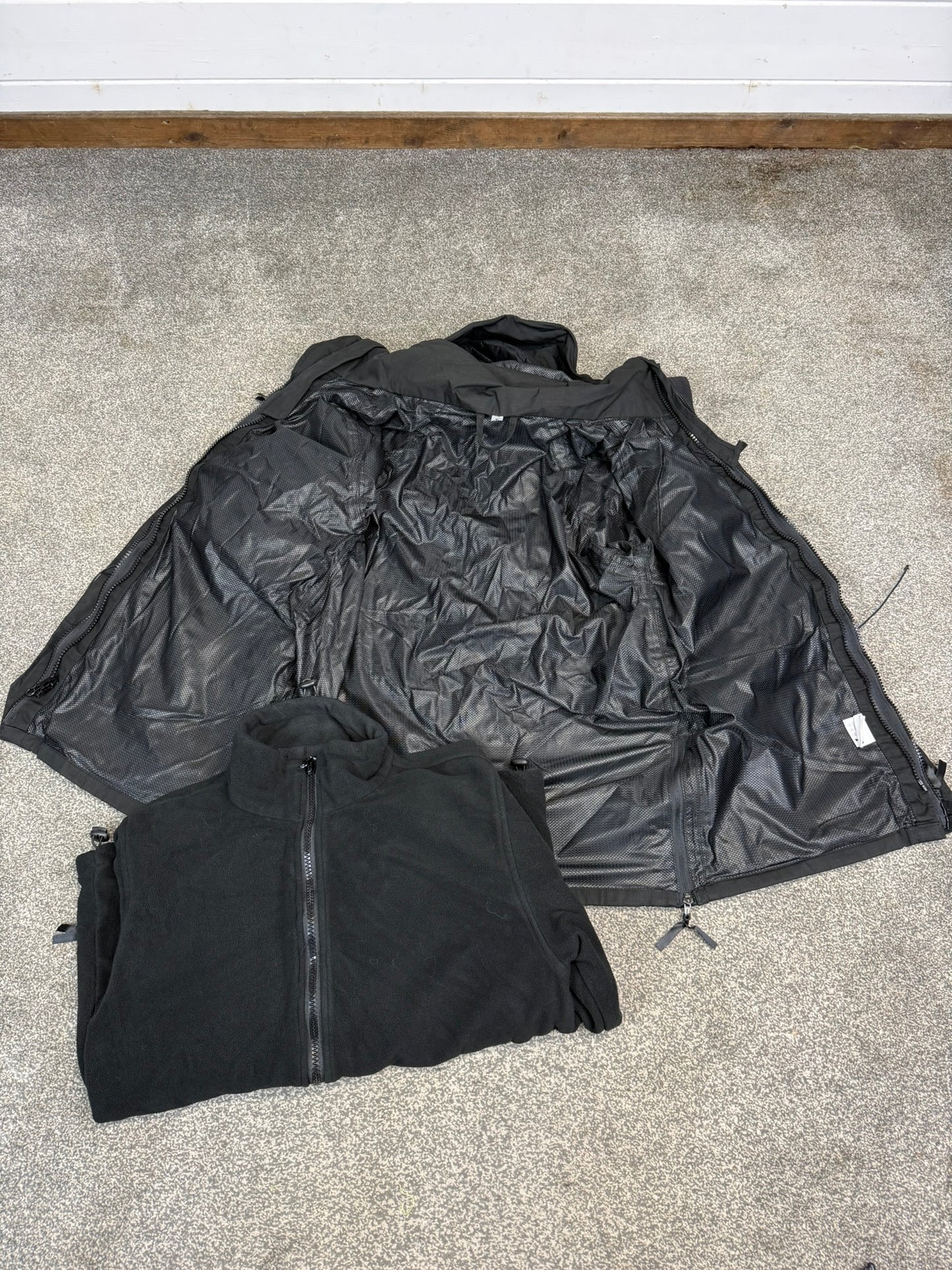 Arktis Avenger Jacket Smock B315 Ripstop Waterproof Black Ex Police Security - Medium