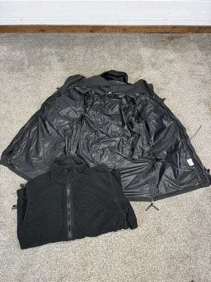 Arktis Avenger Jacket Smock B315 Ripstop Waterproof Black Ex Police Security - Medium