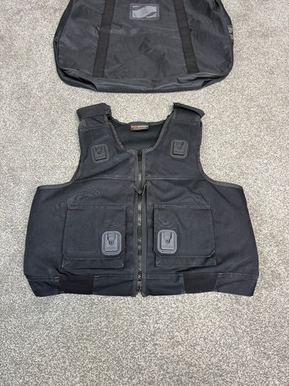 Ex Police Cooneen Body Armour Stab Vest + Bag X LARGE Anti Stab & Ballistic HG1A & KR1