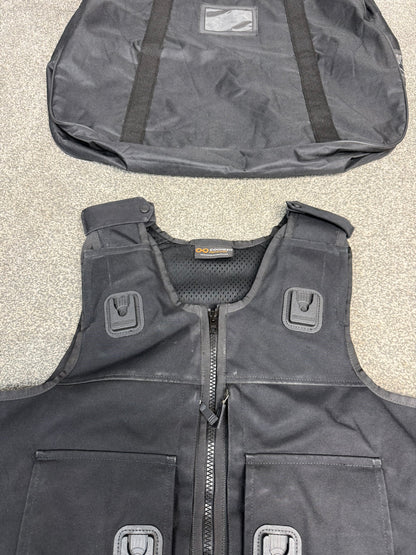 Ex Police Cooneen Body Armour Stab Vest + Bag X LARGE Anti Stab & Ballistic HG1A & KR1