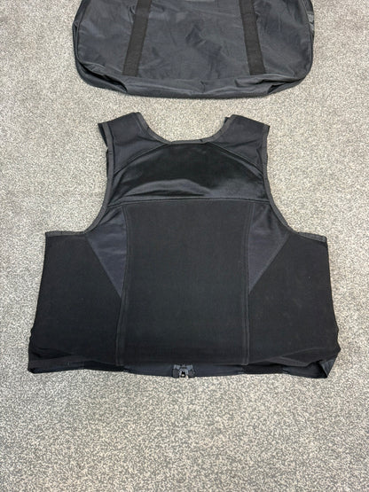 Ex Police Cooneen Body Armour Stab Vest + Bag X LARGE Anti Stab & Ballistic HG1A & KR1