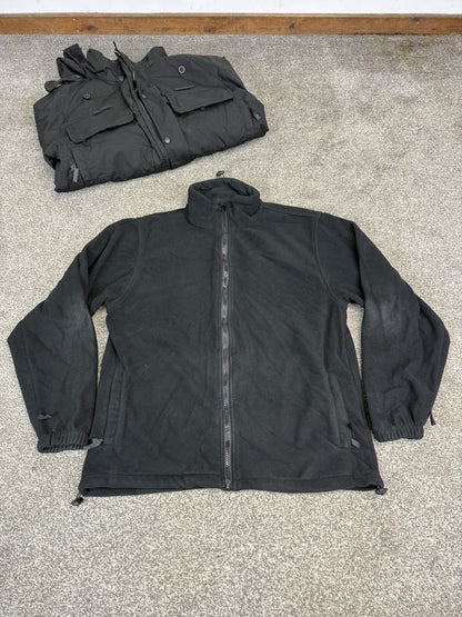 Arktis Avenger Jacket Smock B315 Ripstop Waterproof Black Ex Police Security - Medium