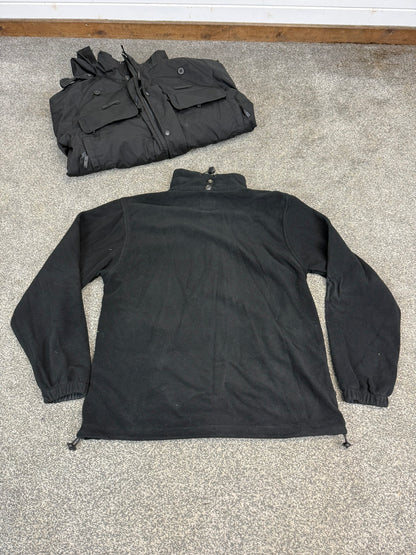 Arktis Avenger Jacket Smock B315 Ripstop Waterproof Black Ex Police Security - Medium