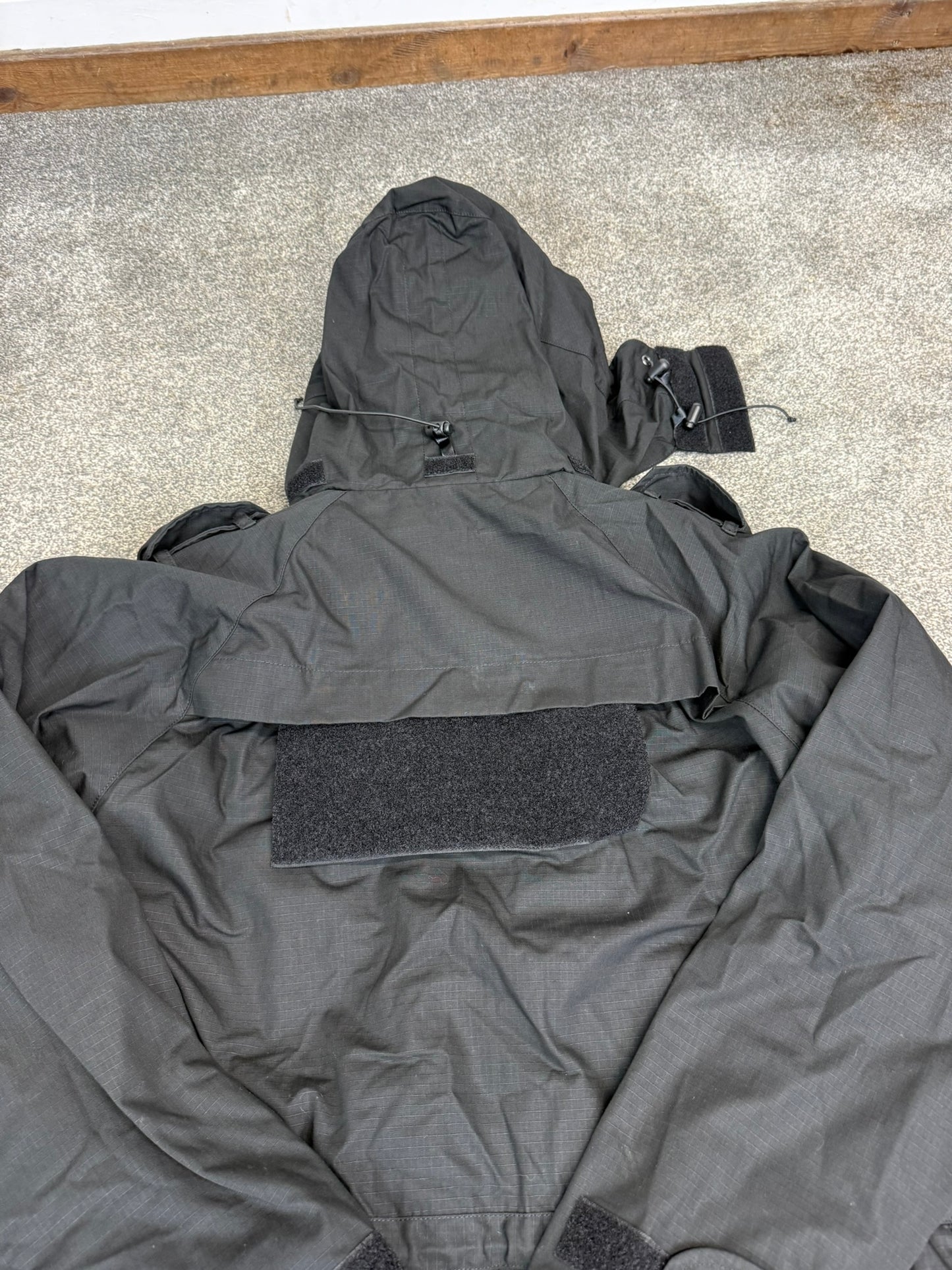 Arktis Avenger Jacket Smock B315 Ripstop Waterproof Black Ex Police Security - Medium