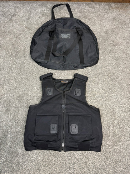 Ex Police Cooneen Body Armour Stab Vest MEDIUM Anti Stab & Ballistic HG1A & KR1 + Bag VGC
