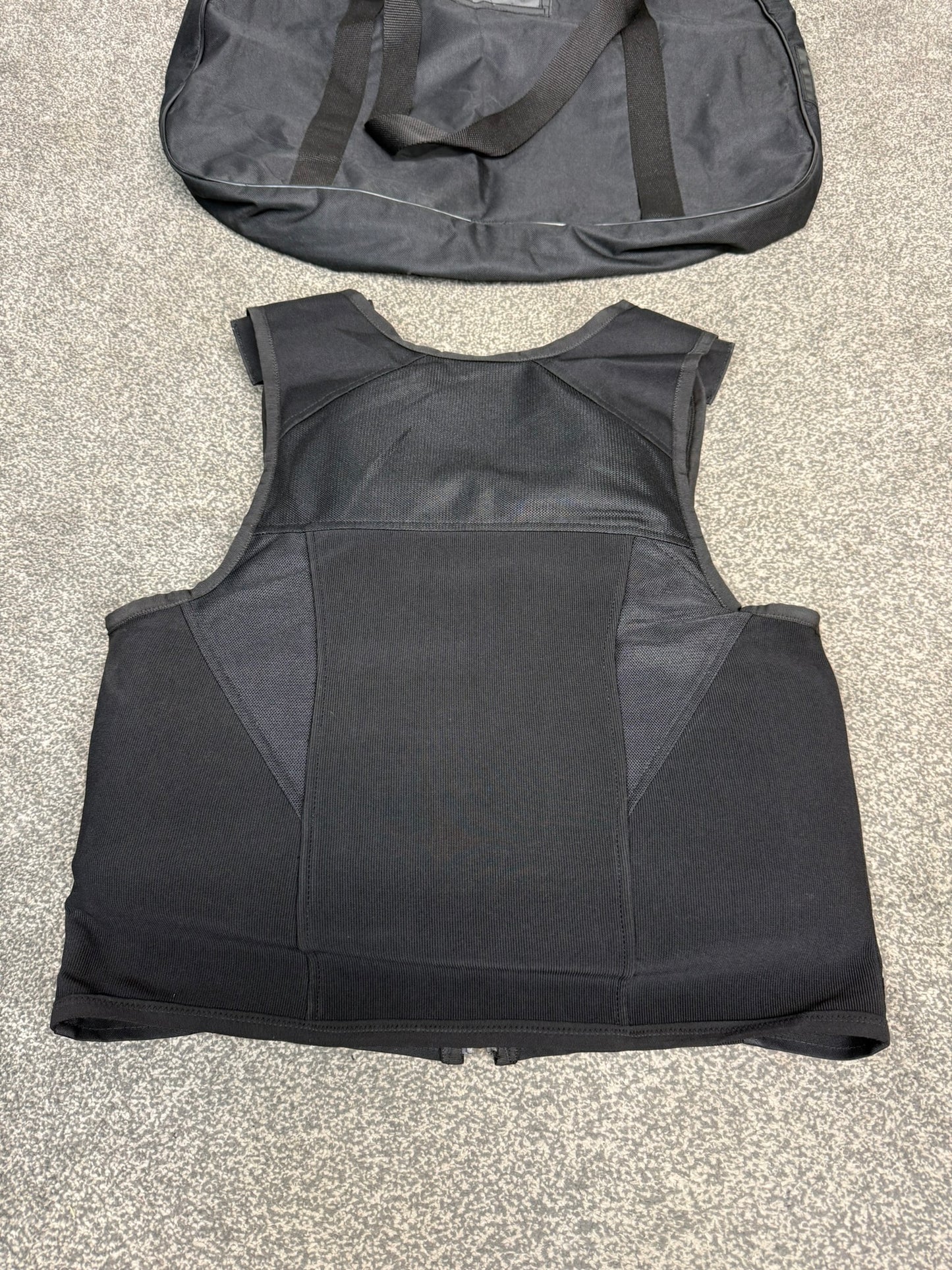 Ex Police Cooneen Body Armour Stab Vest MEDIUM Anti Stab & Ballistic HG1A & KR1 + Bag VGC