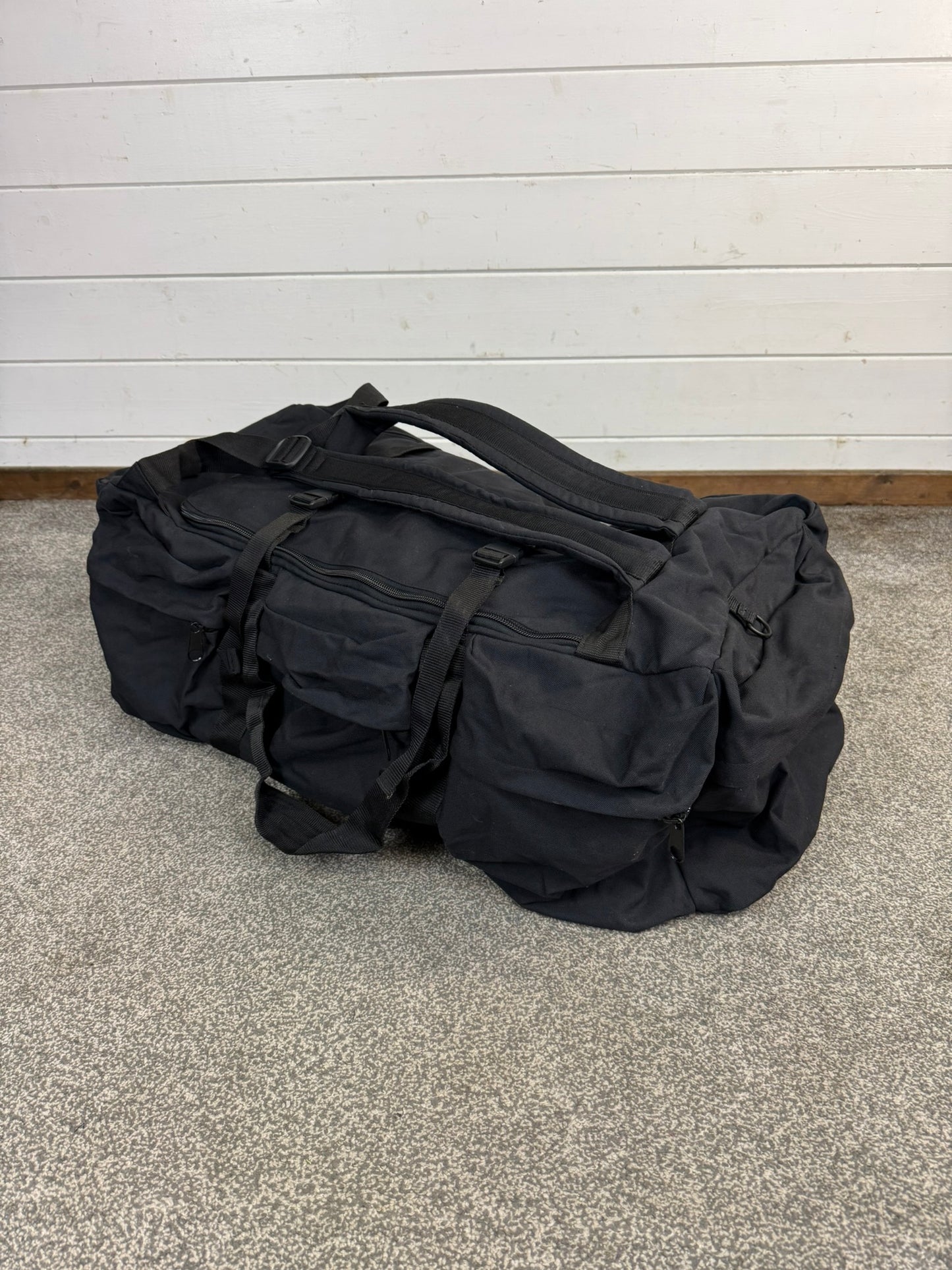 Ex Police Arktis T112 Load Out Deployment Bag Holdall Rucksack 80L Black Security Travel