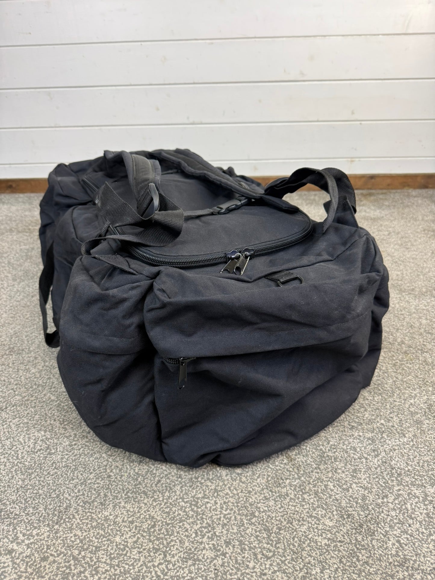 Ex Police Arktis T112 Load Out Deployment Bag Holdall Rucksack 80L Black Security Travel