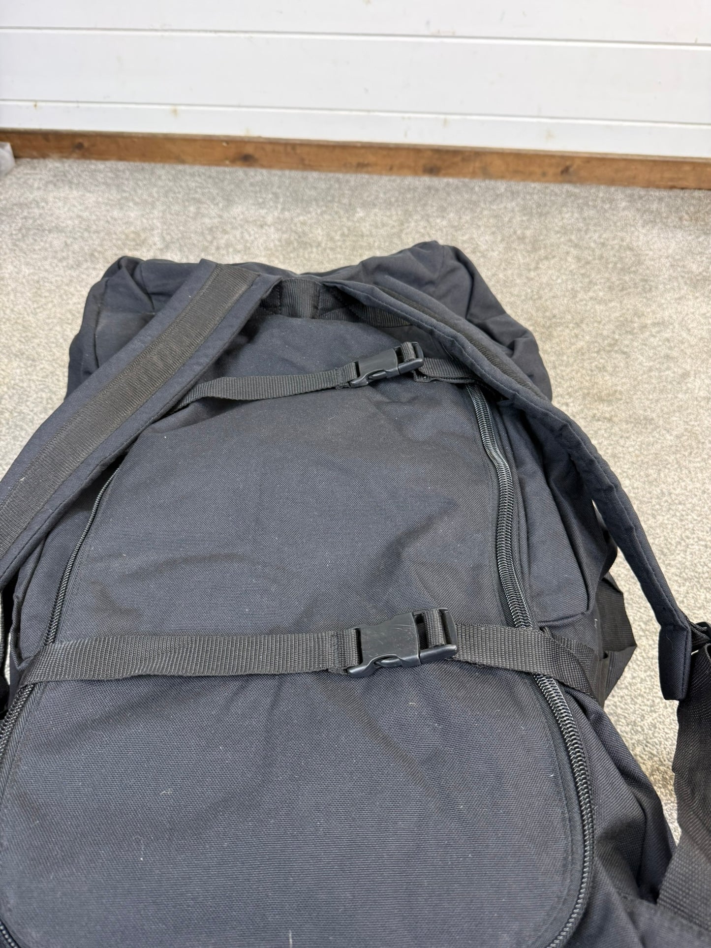 Ex Police Arktis T112 Load Out Deployment Bag Holdall Rucksack 80L Black Security Travel