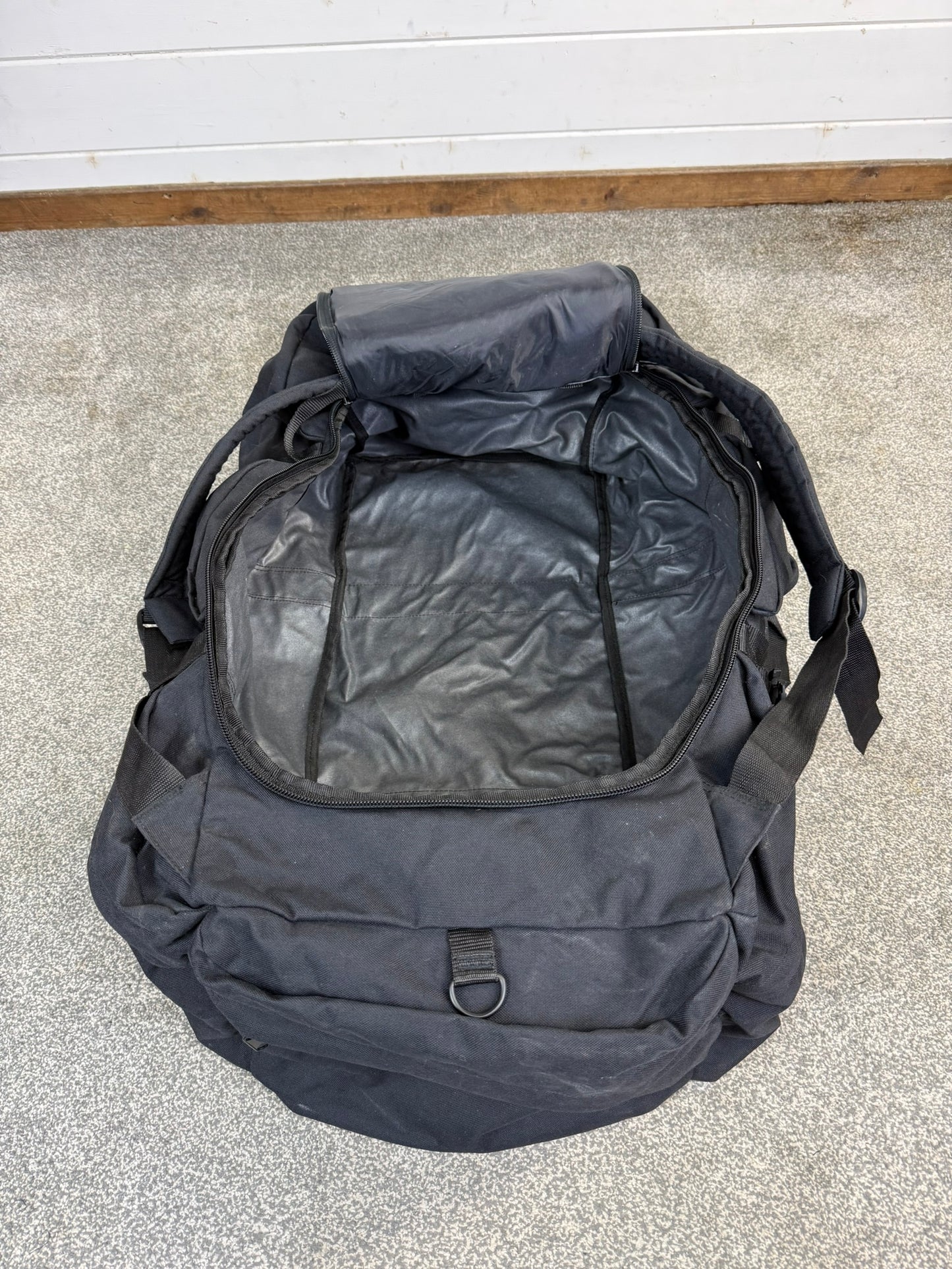Ex Police Arktis T112 Load Out Deployment Bag Holdall Rucksack 80L Black Security Travel