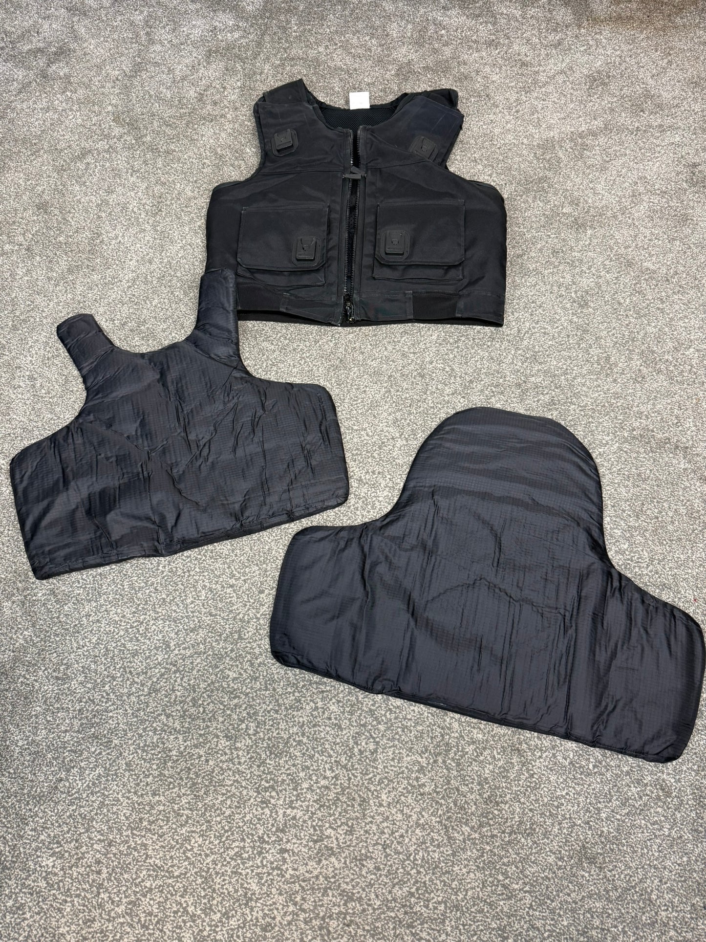Ex Police Hawk Body Armour Stab Vest MEDIUM Anti Stab & Ballistic HG1A & KR1