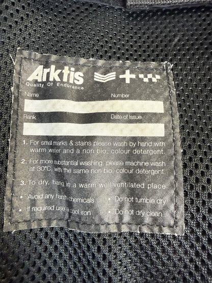 Ex Police Arktis Black Tactical Utility Vest With Pouches Security - Large