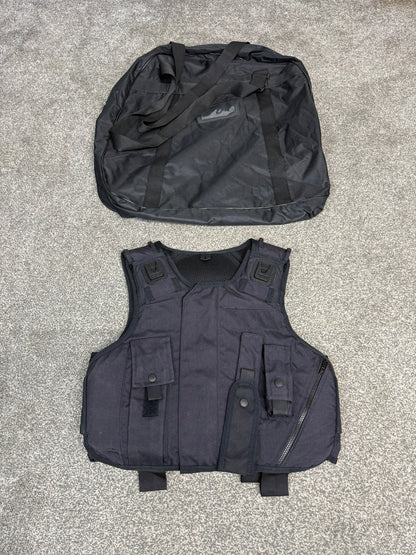 Ex Police Global Armour Body Armour Stab Vest & Bag SMALL Anti Stab & Ballistic HG1A / KR1