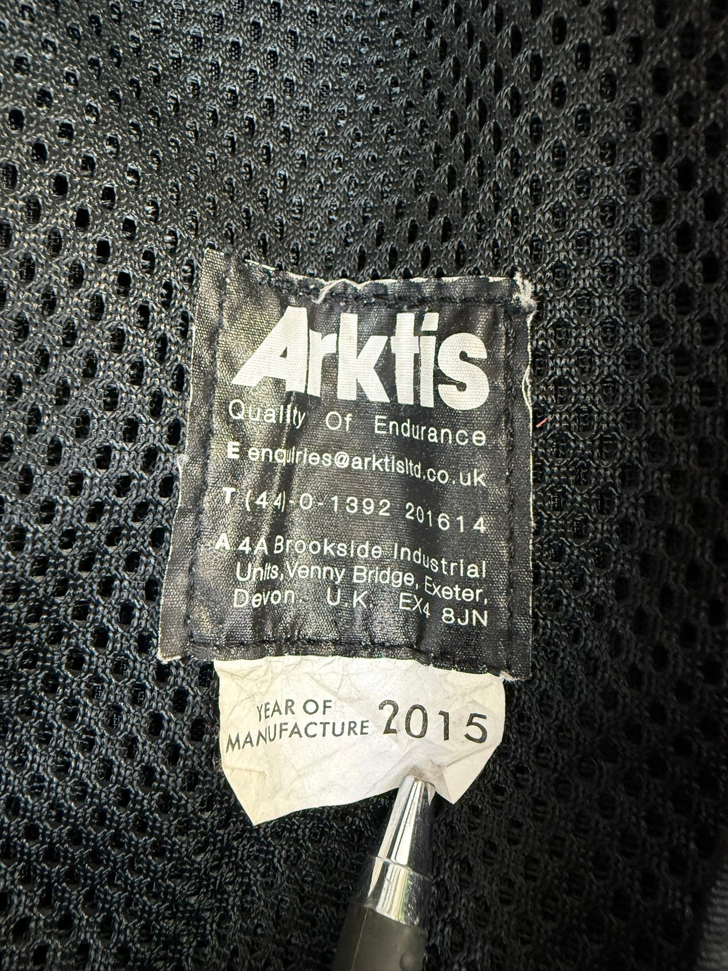 Ex Police Arktis Black Tactical Utility Vest With Pouches Security - Large