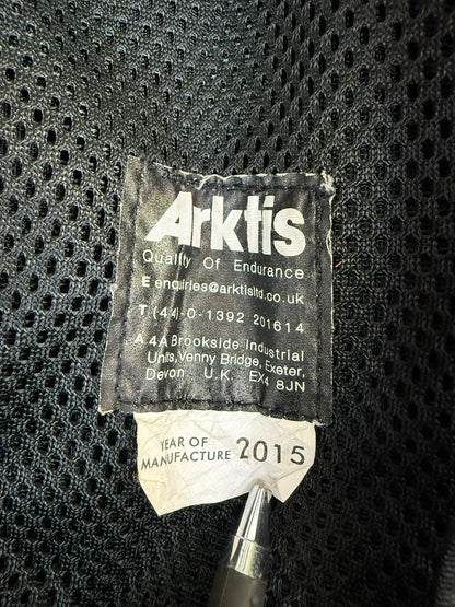 Ex Police Arktis Black Tactical Utility Vest With Pouches Security - Large