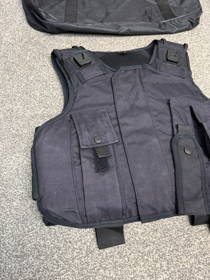 Ex Police Global Armour Body Armour Stab Vest & Bag SMALL Anti Stab & Ballistic HG1A / KR1