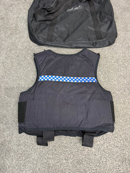 Ex Police Global Armour Body Armour Stab Vest & Bag SMALL Anti Stab & Ballistic HG1A / KR1