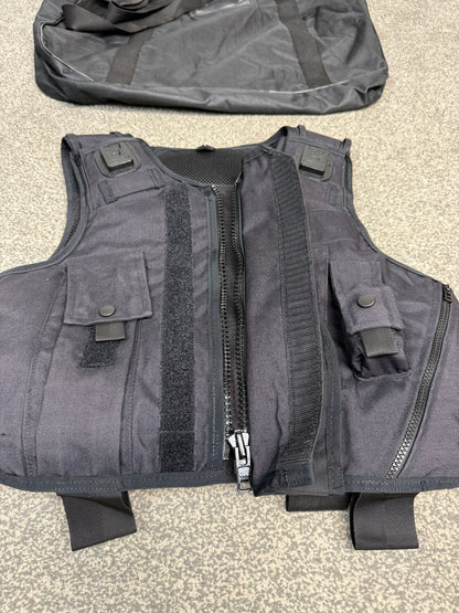 Ex Police Global Armour Body Armour Stab Vest & Bag SMALL Anti Stab & Ballistic HG1A / KR1