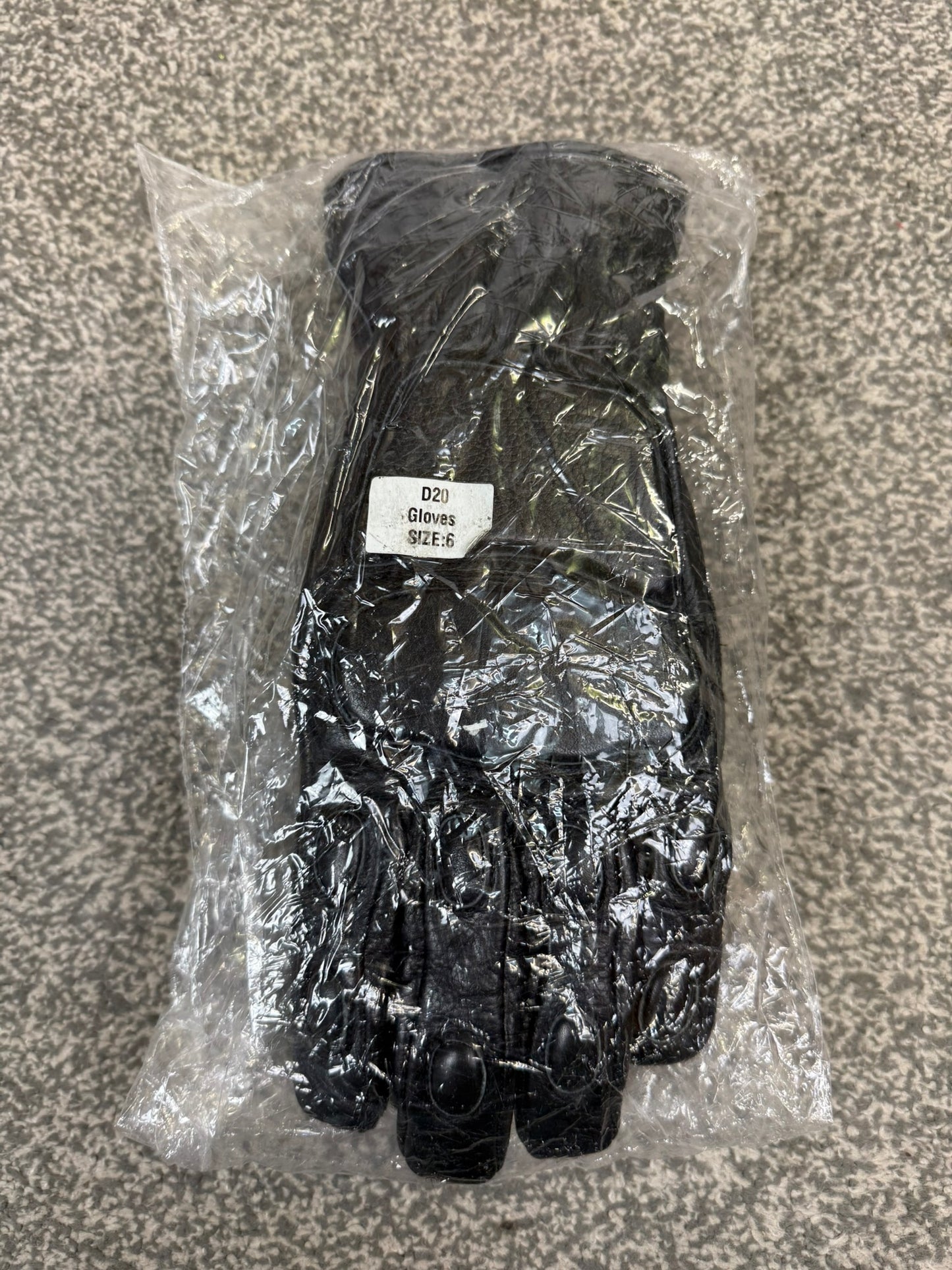 NEW MLA Defender Leather Riot Gloves Size 6 Motorcycle Biker Paintball Airsoft Security