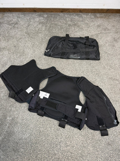 Ex Police Global Armour Body Armour Stab Vest & Bag SMALL Anti Stab & Ballistic HG1A / KR1