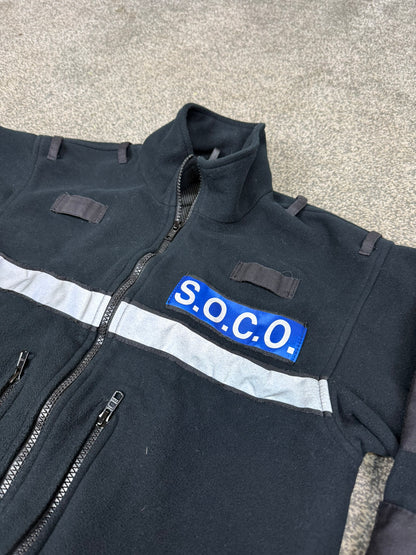 Ex Police SOCO Scene Of Crime Officer Black Fleece - Collectible Film TV Uniform