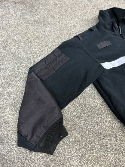 Ex Police SOCO Scene Of Crime Officer Black Fleece - Collectible Film TV Uniform