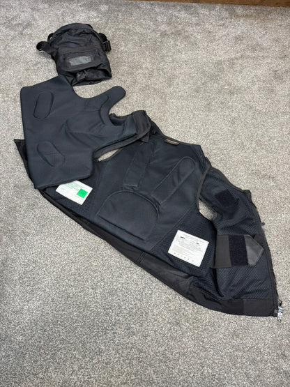 Ex Police Cooneen Body Armour Stab Vest + Bag X LARGE Anti Stab & Ballistic HG1A & KR1 - VGC