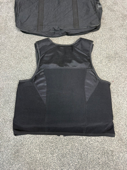 Ex Police Cooneen Body Armour Stab Vest LARGE Anti Stab & Ballistic HG1A & KR1 + Bag VGC