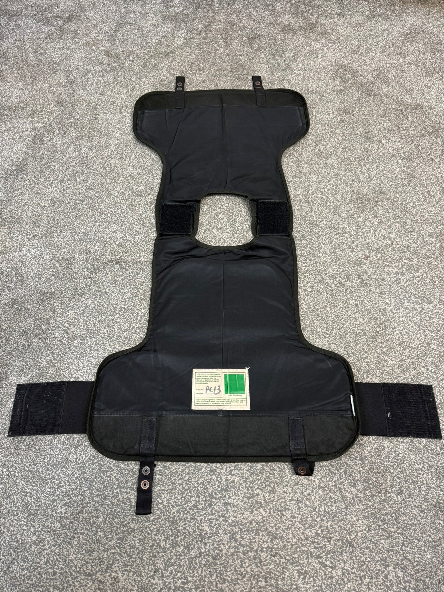 Ex Police Mehler Body Armour Stab Vest SMALL Anti Stab & Ballistic HG1A & KR1 Security