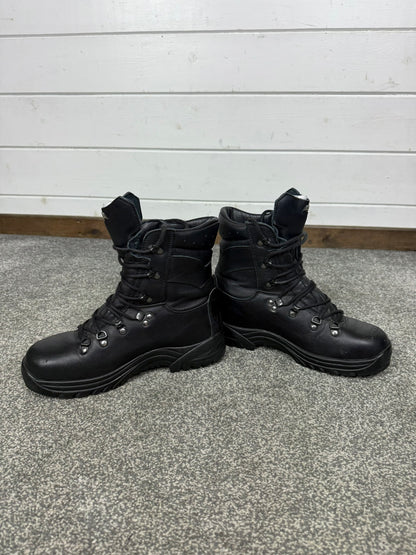 Altberg Peacekeeper P3 VS Black Leather Waterproof Combat Boots Size UK 6