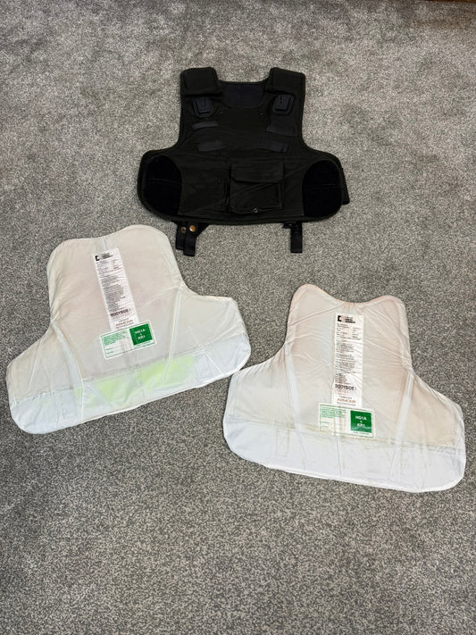 Ex Police Mehler Body Armour Stab Vest SMALL Anti Stab & Ballistic HG1A & KR1 Security