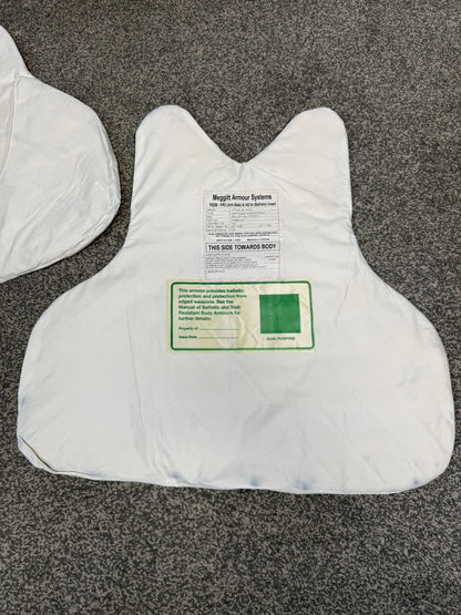 Ex Police Meggitt Covert Body Armour Stab Vest MEDIUM Anti Stab & Ballistic HG1A & KR2