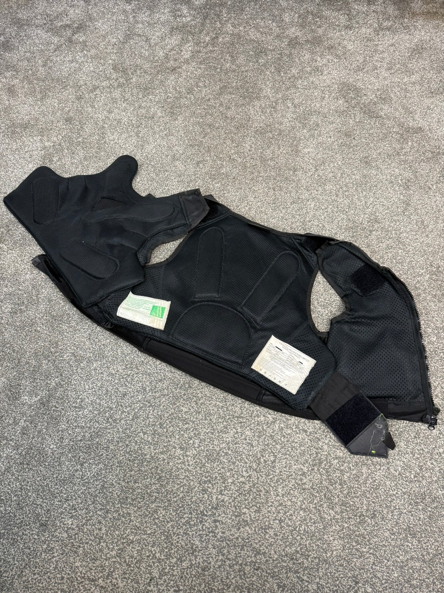 Ex Police Cooneen Body Armour Stab SMALL Vest Anti Stab & Ballistic HG1A & KR1 Security