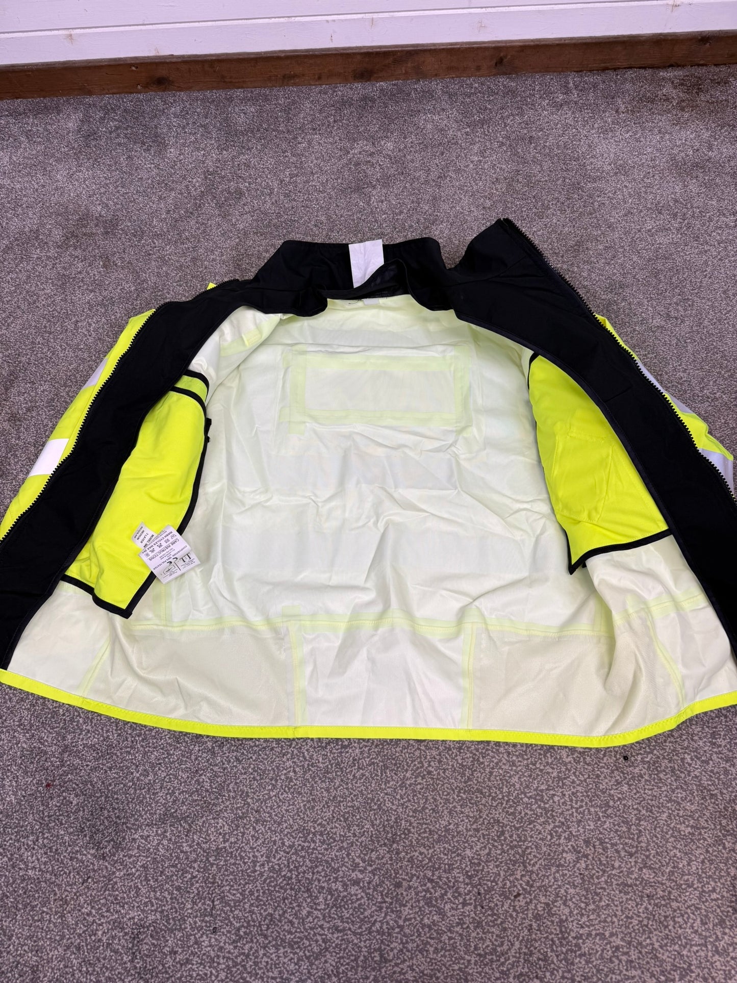 Ex Police Hi-Vis Waterproof Bomber Jacket Walking Biker Recovery Coat