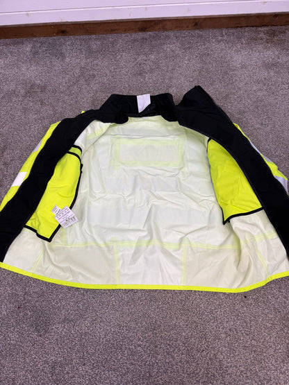 Ex Police Hi-Vis Waterproof Bomber Jacket Walking Biker Recovery Coat