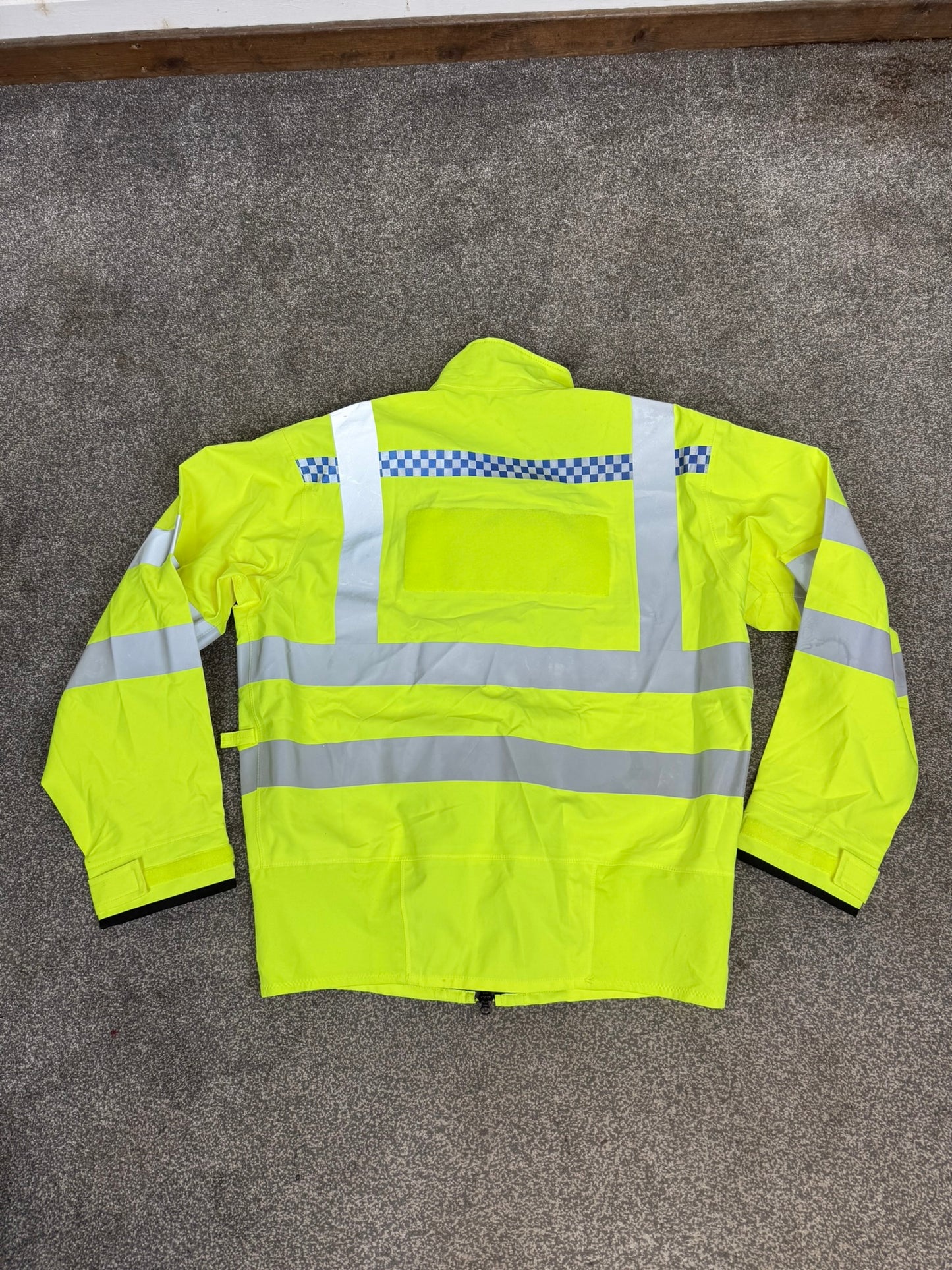 Ex Police Hi-Vis Waterproof Bomber Jacket Walking Biker Recovery Coat