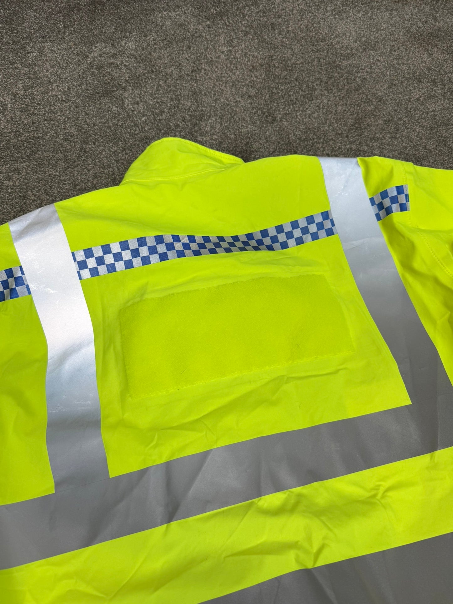 Ex Police Hi-Vis Waterproof Bomber Jacket Walking Biker Recovery Coat