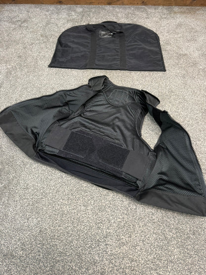 Ex Police Safariland Body Armour Stab Vest + Bag Anti Stab & Ballistic HG1A & KR1 - MEDIUM