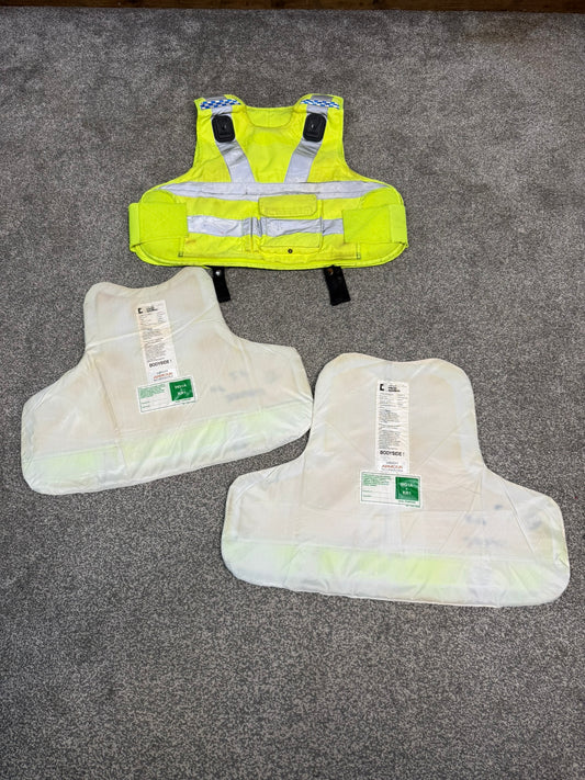 Ex Police Mehler Body Armour Stab Vest X LARGE Anti Stab & Ballistic HG1A & KR1