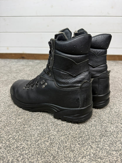 Altberg Peacekeeper P3 VS Black Leather Safety Combat Boots Size UK 9