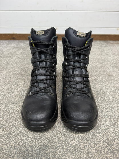 Altberg Peacekeeper P3 VS Black Leather Safety Combat Boots Size UK 5.5