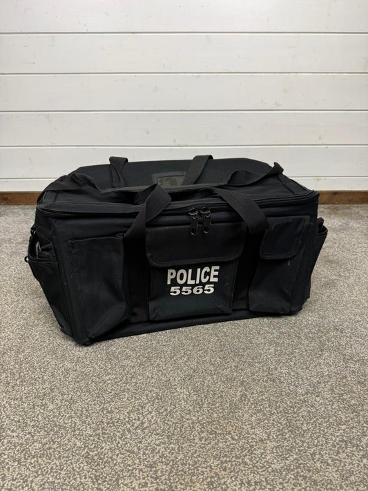 Protec Black Holdall Police Duty Organiser Kit Bag - Badged