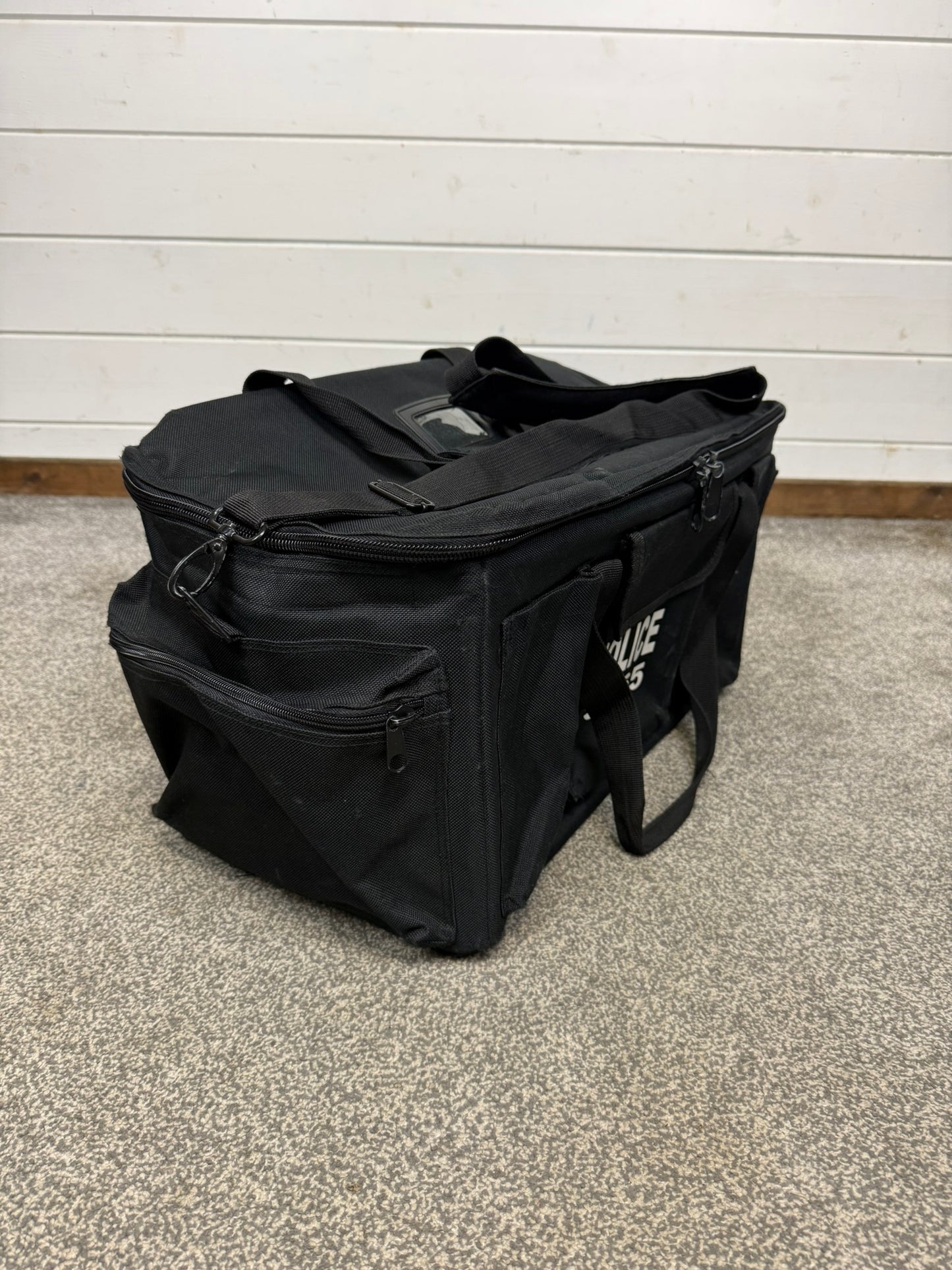Protec Black Holdall Police Duty Organiser Kit Bag - Badged