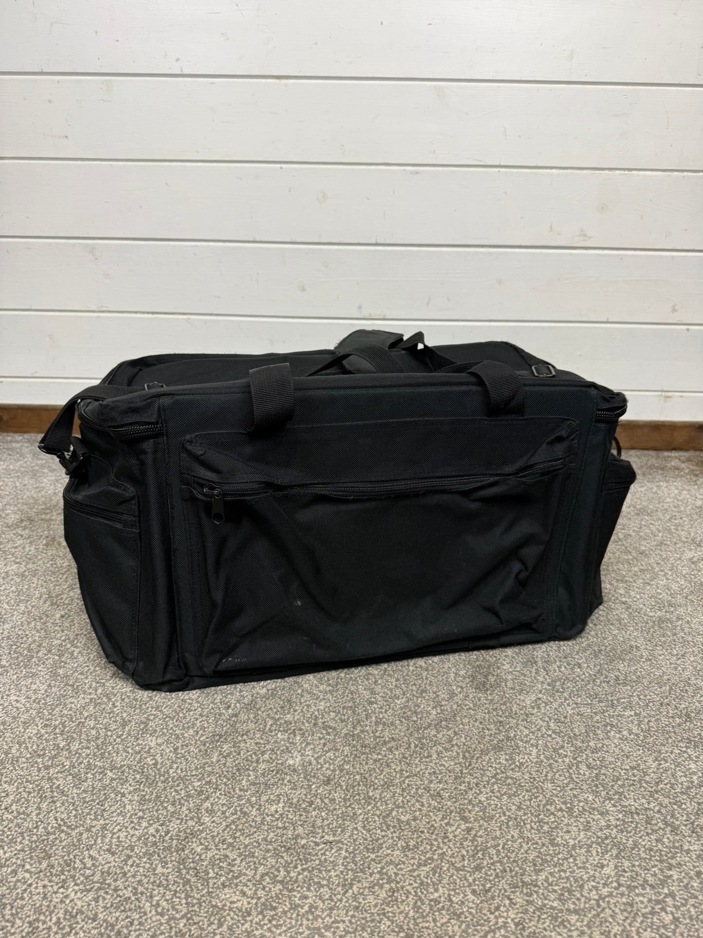 Protec Black Holdall Police Duty Organiser Kit Bag - Badged