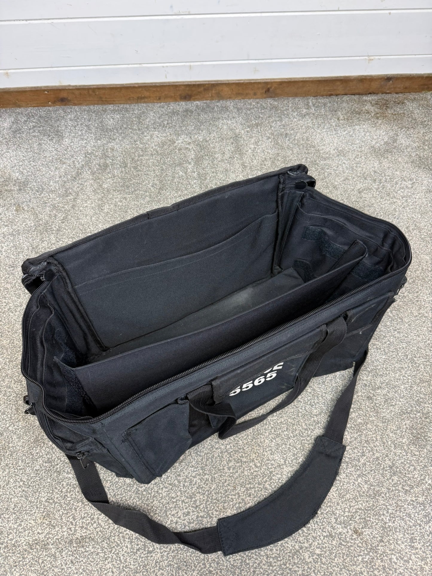 Protec Black Holdall Police Duty Organiser Kit Bag - Badged