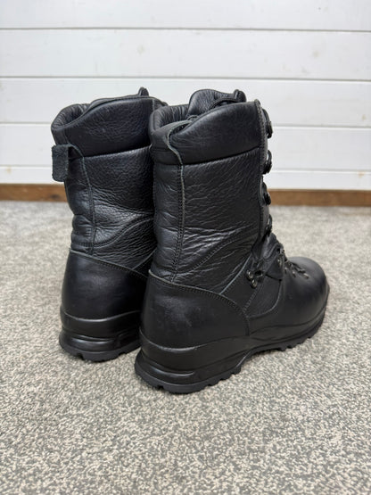 Altberg Sneeker Black Leather Safety Combat Boots Hiking Walking Size UK 8 Wide