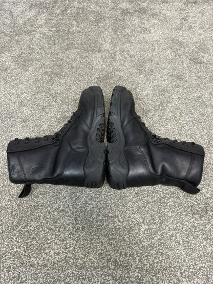 Ex Police Magnum Shield WPI Tactical Boots Black Leather UK 4 Security Work