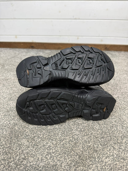 Ex Police Magnum Stealth Force 6.0 Combat Boots Black Leather UK 4 Security