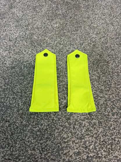 Ex Police Hi-Vis Shoulder Epaulettes PAIR Prison Film Security Uniform