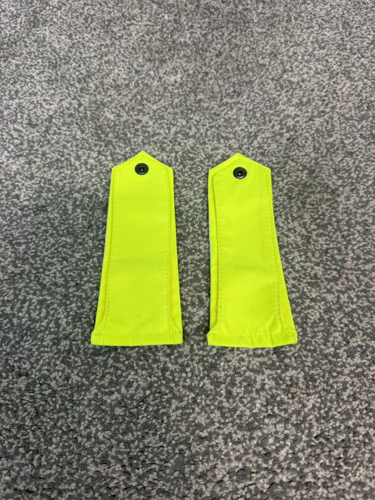 Ex Police Hi-Vis Shoulder Epaulettes PAIR Prison Film Security Uniform